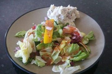 Салатная диета - Примерное меню салатной диеты