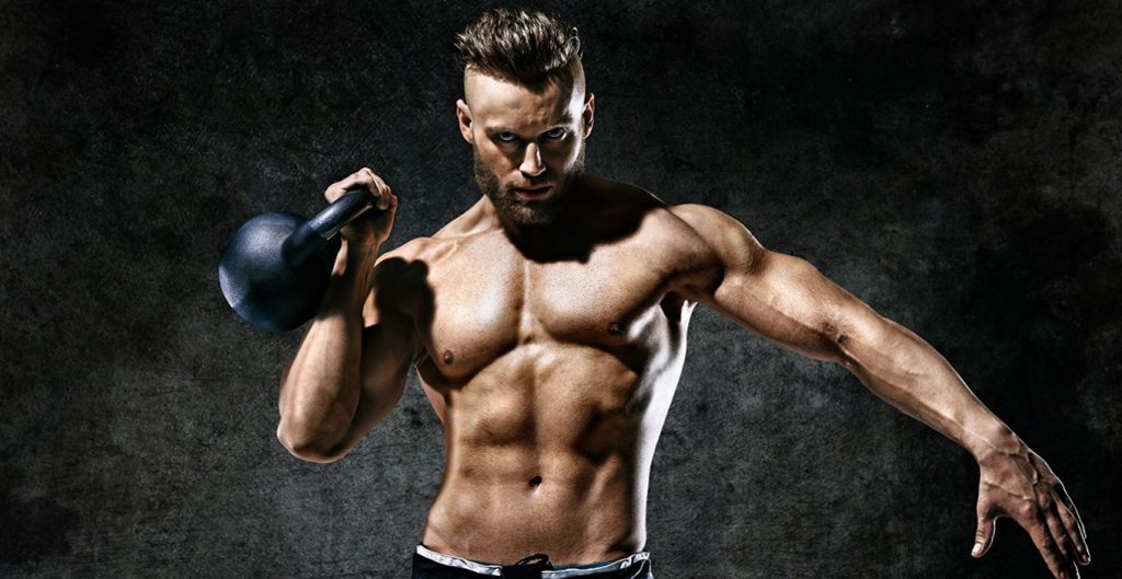 Упражнения с гирей на все группы мышц для мужчин в картинках