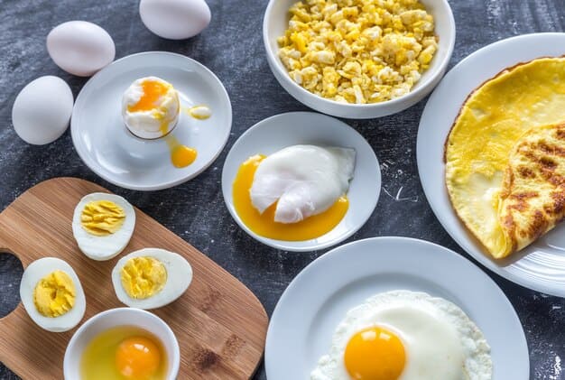 Способы приготовления яиц